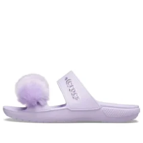Classic Fur Sure -liukusandaalit ”Lilac”