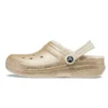 Classic Glitter Lined Clogs ”Gold White”