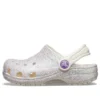 Classic Glitter Pistokkaat ”Silver White”