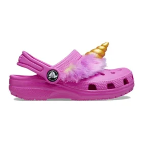 Classic I AM Unicorn Clog ”Fuchsia Gold”