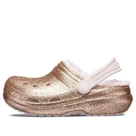Classic Lined Glitter Pistokkaat ”Gold Pink”