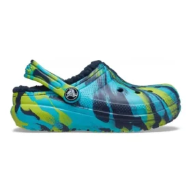 Classic Lined Marbled Pistokkaat ”Blue Tie-Dye”