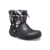 Classic Lined Neo Puff Tie-Dye Saappaat ”Black White”
