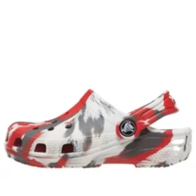 Classic Marbled Pistokkaat ”White Red Grey”