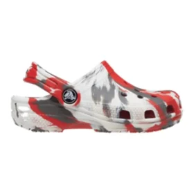 Classic Marbled Pistokkaat ”White Red Grey”