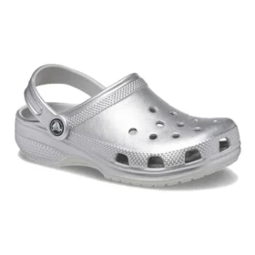 Classic Metallic Clog ”Silver Metallic”