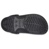 Classic Metallic Crocskin Pistokkaat ”Black”