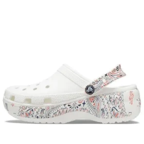 Classic Platform Americana Paisley -pistokkaat ”Valkoinen”