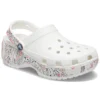 Classic Platform Americana Paisley -pistokkaat ”Valkoinen”