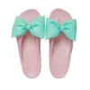 Classic Platform Bow -varvassandaalit ”Pink Teal”