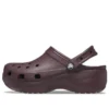 Classic Platform Clog ”Dark Cherry”