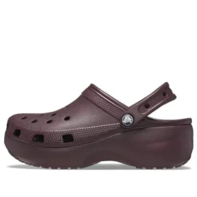 Classic Platform Clog ”Dark Cherry”