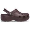 Classic Platform Clog ”Dark Cherry”