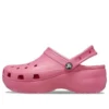 Classic Platform Clog ”Hyper Pink”