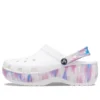 Classic Platform Clog ”Valkoinen-Violetti”