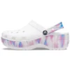 Classic Platform Clog ”Valkoinen-Violetti”