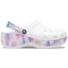 Classic Platform Clog ”Valkoinen-Violetti”