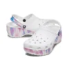 Classic Platform Clog ”Valkoinen-Violetti”