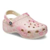 Classic Platform Snake Print Pistokkaat ”Pink”