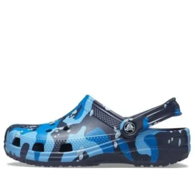 Classic Printed Camo Pistokkaat ”Blue Navy”