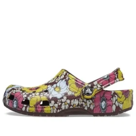 Classic Retro Floral Pistokkaat ”Yellow Pink”
