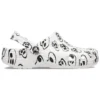 Classic Skull Print -pistokkaat ”White Black”