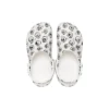 Classic Skull Print -pistokkaat ”White Black”