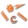 Clemson Univ 5-pakkaus Jibbitz-korut