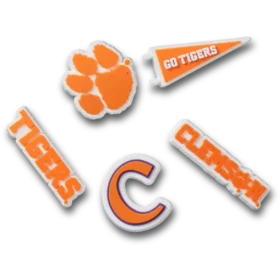 Clemson Univ 5-pakkaus Jibbitz-korut