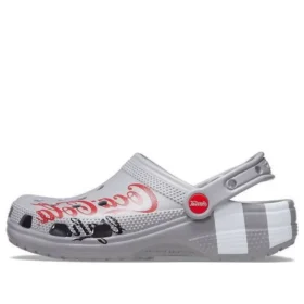 Coca-Cola x Crocs Crossover Light X -ulkoilukengät, matalat kengät, rento urheilu, unisex, harmaat sandaalit