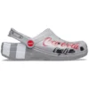 Coca-Cola x Crocs Crossover Light X -ulkoilukengät, matalat kengät, rento urheilu, unisex, harmaat sandaalit