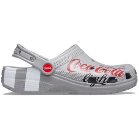 Coca-Cola x Crocs Crossover Light X -ulkoilukengät, matalat kengät, rento urheilu, unisex, harmaat sandaalit