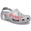 Coca-Cola x Crocs Crossover Light X -ulkoilukengät, matalat kengät, rento urheilu, unisex, harmaat sandaalit