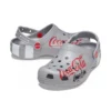 Coca-Cola x Crocs Crossover Light X -ulkoilukengät, matalat kengät, rento urheilu, unisex, harmaat sandaalit