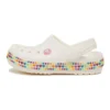 Crocband Gem Band -pistokkaat ”White Multi”