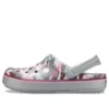Crocband Graphic III Pistokkaat ”Grey Pink”