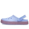 Crocband IV Reflective Mermaid -pistokkaat ”Blue Pink”