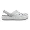 Crocband Logo Mania -pistokkaat ”Grey Silver”