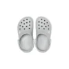 Crocband Logo Mania -pistokkaat ”Grey Silver”