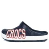Crocband Logo -pistokkaat ”Navy White”