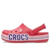 Crocband-logoraitainen pistokkaat ”Red White”