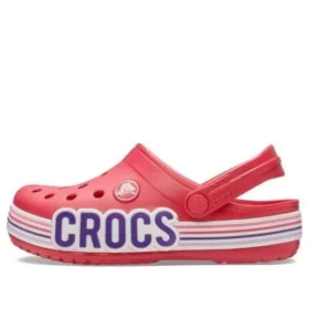 Crocband-logoraitainen pistokkaat ”Red White”