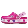 Crocband Mickey Fun Lab Pistokkaat -klogit ”Pink White”
