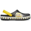 Crocband Minions -pistokkaat ”Black Yellow”