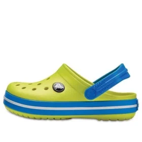 Crocband Pistokkaat, pyöreä kärki, ”Yellow Blue”