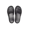 Crocband Platform Slides ”Black Grey White”