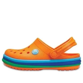 Crocband Rainbow Band -pistokkaat ”Orange Blue”