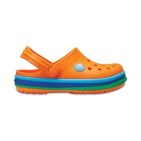Crocband Rainbow Band -pistokkaat ”Orange Blue”