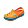 Crocband Rainbow Band -pistokkaat ”Orange Blue”
