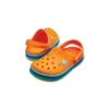 Crocband Rainbow Band -pistokkaat ”Orange Blue”
